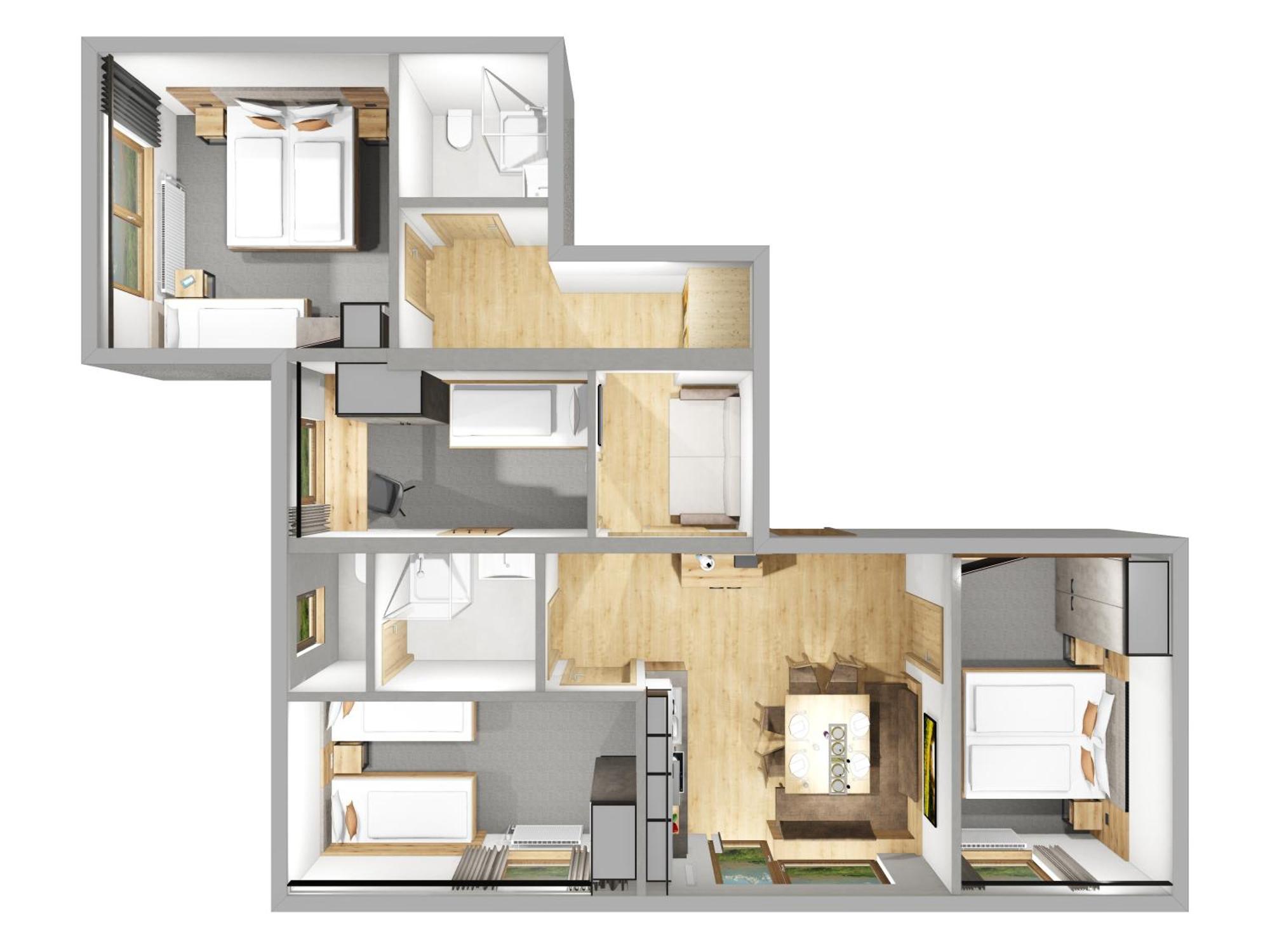 Haus Enzian Apartment Fiss Exterior photo
